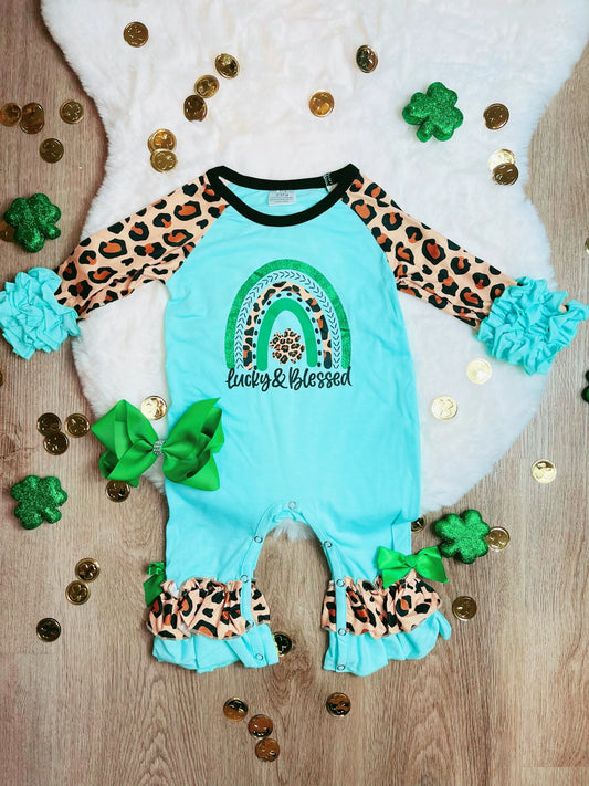 Lucky & Blessed Romper